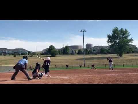 Video of Maycie Thaut #84 Colorado Sparkler 2019 HR