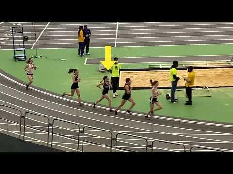 Video of Sophia's 1 mile race 12/19/21 (Finished in 5:40.9) 67th Bishop Loughlin Games