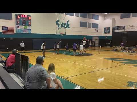 Video of 30 point 10 board double double 