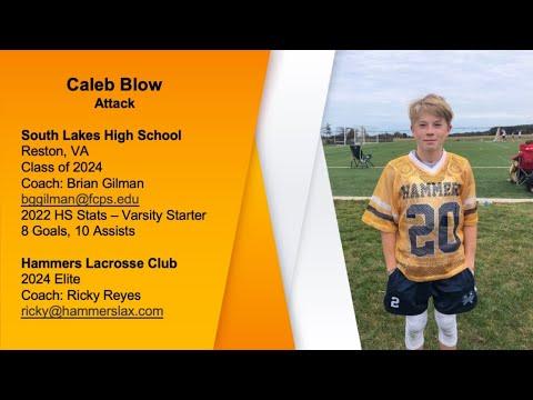 Video of Caleb Blow Spring 2022 Highlights