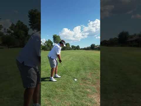 Video of 3 wood par 5, 2nd shot.