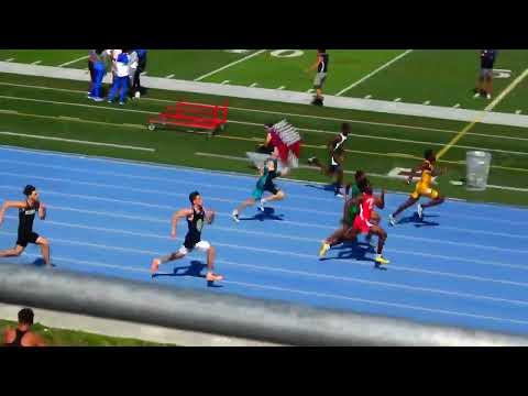 Video of 100m dash