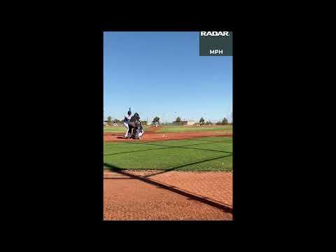 Video of Sliders w/ a fastball mixed in