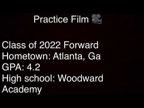 Video of Game/ Practice Film