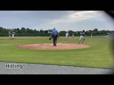 Video of Gino Meienschein 3B Hitting/Fielding June 2022