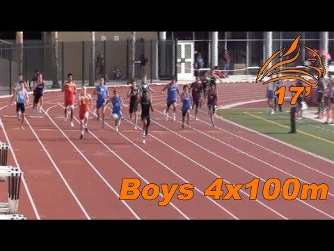 Video of 2017 Escondido Invite Boys 4x100m