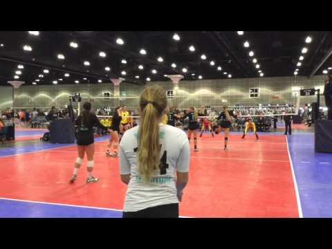 Video of zzy Tessitore #14 Libero/DS 2016 LA Qualifier Wave 18 Marie