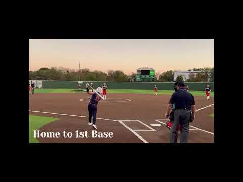 Video of Home to 1st Base - Tara King / 2026 / OF