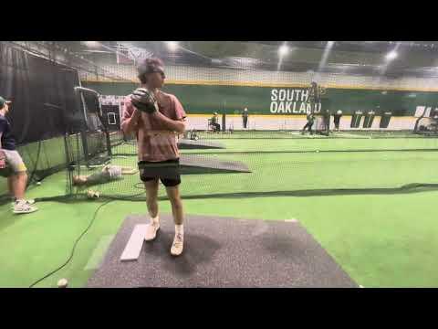 Video of Colin Steffens - Dec. 2024 Bullpen Work