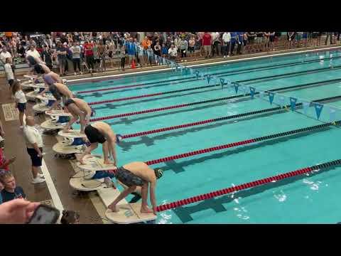 Video of 59.82 SCY 100 breaststroke 