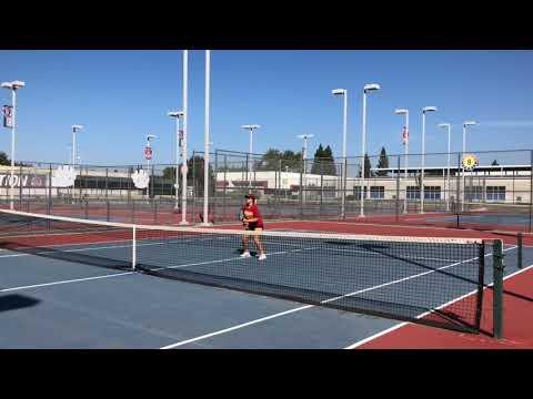 Video of Kloe Cotta #1 Varsity Singles Los Banos, California Junior Class of 2024 