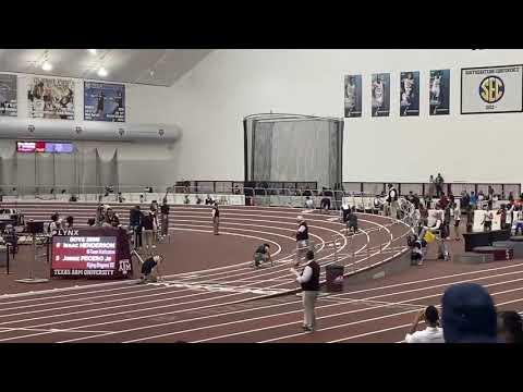 Video of Caden Bray  200m lane 4, Texas A&M Indoor 01/08/2022