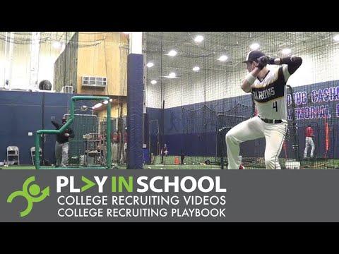 Video of Miles Kessler Play In School Hitting Video