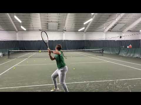 Video of Ryan Adesso groundstrokes