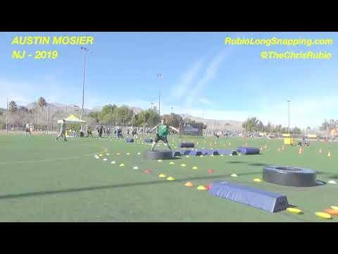 Video of Rubio Long Snapping, Austin Mosier, Vegas XXXI, Agility 