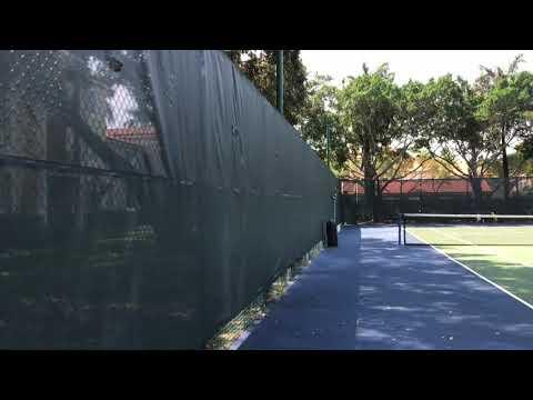 Video of Jean Pierre Santamaria Tennis Video Class of Fall 2021