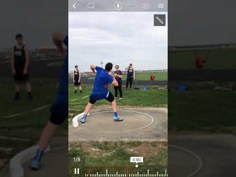 Video of Freshman year 44’ 3” Season PR