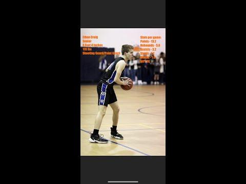 Video of Ethan Craig Senior Basketball Season Highlights 