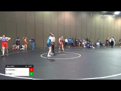 Video of 180 Lbs Consi Of 8 1 Ana Mariela Moreno Team Texas Vs Rayana Vigil Team New Mexico