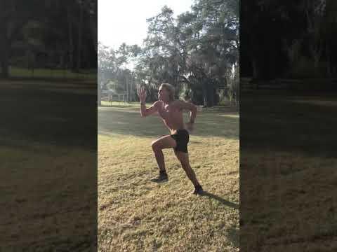 Video of Bounding (Triple Jump Training)