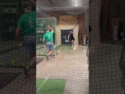 Video of Getting some swings in for the first tournament back