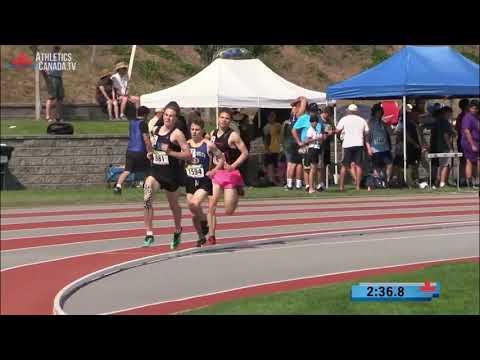 Video of Junior Boys 1500m Final -BC High Schools 2019 (BC Record)