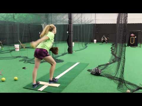 Video of Bryn Osburn Pitching Skills 1