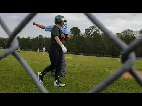 Video of softball hits 