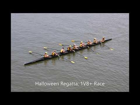 Video of Halloween Regatta 1V8+ Coxswain Recording - Grace de la Torre