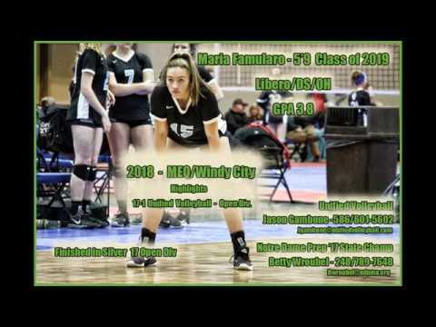 Video of Maria Famularo 2019 LIB/DS/OH #15 - MEQ/Windy City - 17 OPEN