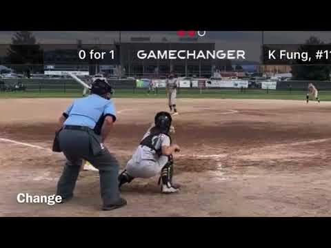 Video of 2022 summer pitching highlights (in game)