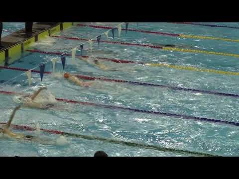 Video of 200 Back 2:01.24 SC (lane 6) Ontario Junior International