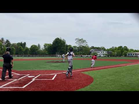 Video of Line drive single to center vs  King School 5222021