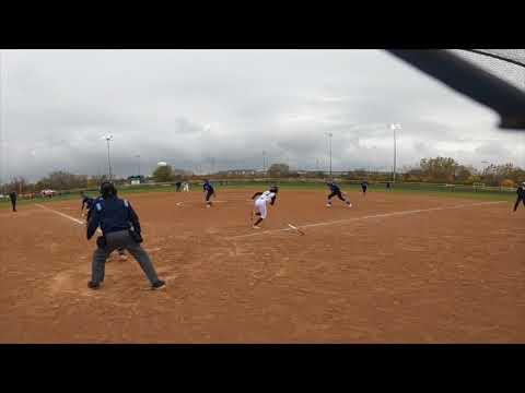 Video of Sierra Sass 2022 - Batting and Play at Short