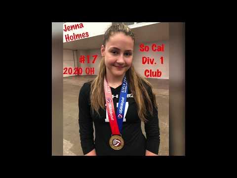 Video of Jenna Holmes,2020 OH,Club Highlights,So Cal Div. 1, Forza1 North 17UA