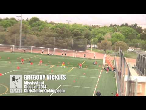 Video of GREGORY NICKLES - KICKER/PUNTER