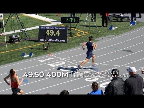 Video of 190223 Zachariah Turner - 49.50 400m at Trabuco Hills Mustang Roundup