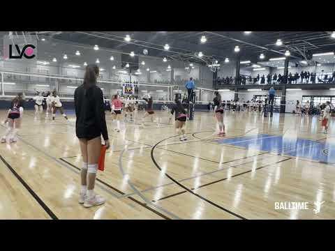 Video of Tess Bartholomew #1: C/O 2026 Libero - AAU Top Series #1 Highlights (TeamLVC 17-1)