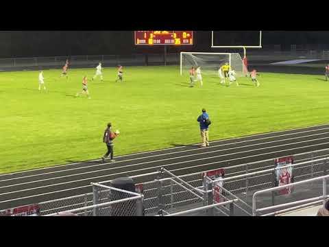 Video of #5 red and grey kit (1st half vs Lordstown High School)