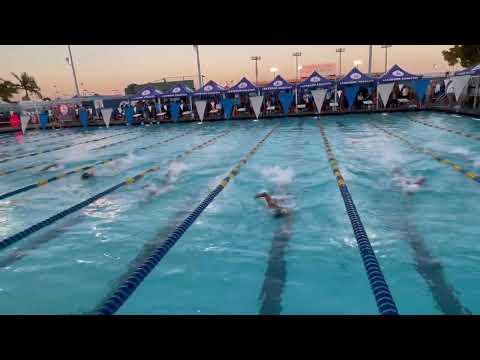 Video of 100 Freestyle SCY 52.58