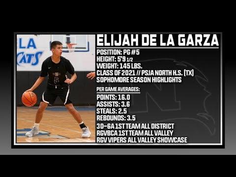 Video of Elijah De La Garza PG (Sophomore Highlights)