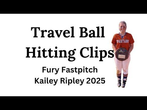 Video of Travel Ball Hitting Clips