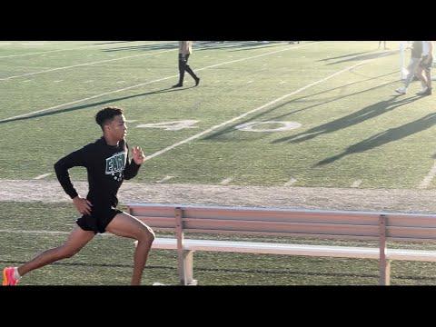 Video of 800m. Practice meet Lake Ridge HS