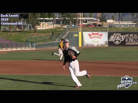 Video of Zach Leonti Fielding ; Hitting