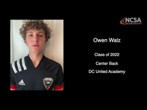 Video of Owen Walz DC United Academy Highlights