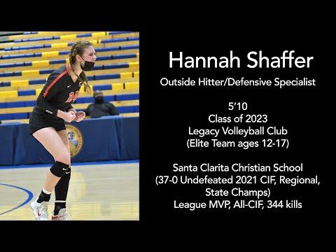 Video of Hannah Shaffer OH/DS