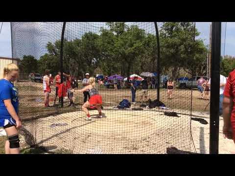 Video of Throwing PR at district track meet