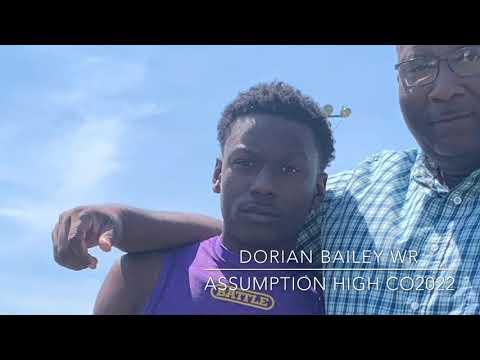 Video of Dorian Bailey #25 2019 Spring Game