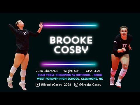 Video of 2024 AAU Nationals Highlights - Brooke Cosby