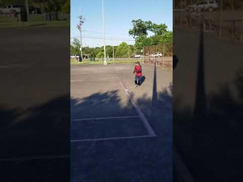 Video of Forehand, backhand. 